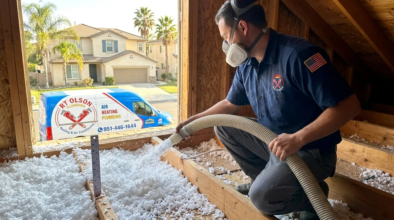 Attic Insulation in Silverado